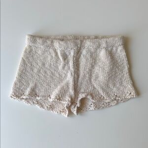 Zara Baby Knitwear Cream Shorts 12-18 Months